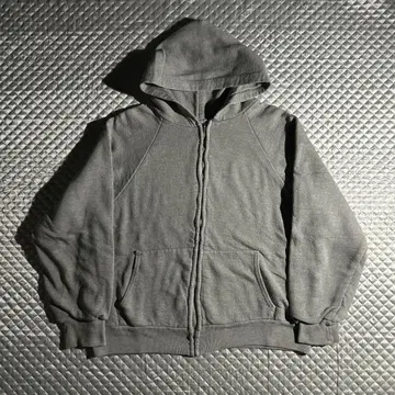 80s 빈티지 USA 안감 써멀 후드티 후디 더블 페이스