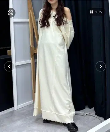 JEANASIS 리메이크 우라케 루즈 원피스