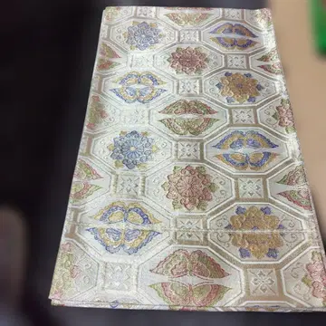 순수 실크의 육통 후쿠로 오비