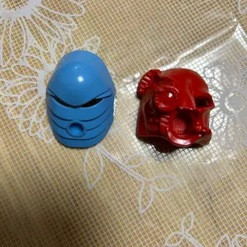 LEGO 바이오니클 마스크 부품 파랑과 빨간색