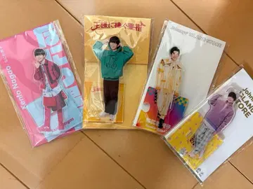 Johnny's Island Store 아크릴 스탠드 4개 세트