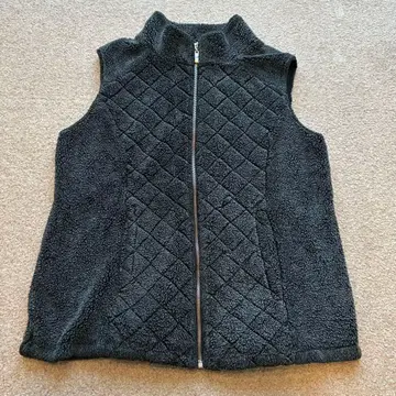 구제 플리스 베스트 다크 그레이