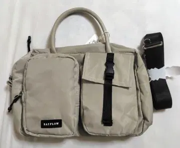 BAYFLOW 프론트W 포켓 보스턴 백 숄더백