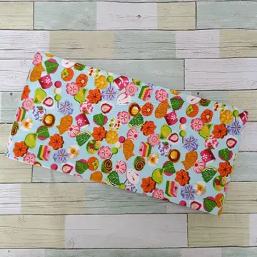 일본풍 패턴 과자 반폭 오비