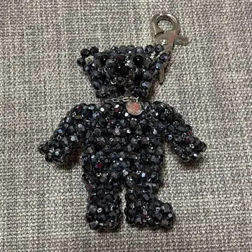 아파트망알에 키라키라 베어 참 비즈 블루 계열