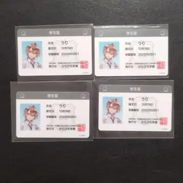 카라피치 파라다이스 2025 트레이딩 학생증 유리