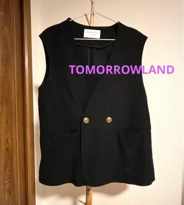 투모로우랜드 맥피 니트 베스트 코튼 베스트 MACPHEE