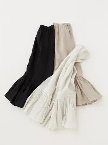 새상품 ) HERNI 벨기에 린넨 속바지 화이트