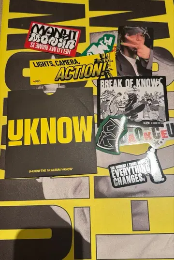 동방신기 유노 윤호 I-KNOW tabloid frame ver