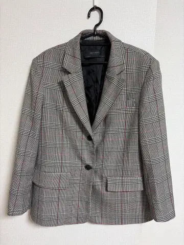 ZARA 체크 자켓