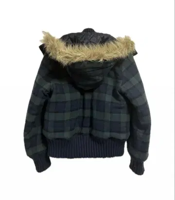 퍼 다운 자켓 체크