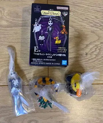 제일복권 나이트메어 비포어 크리스마스 E상 스트랩 3종