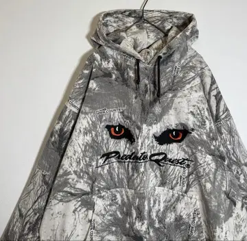 Cabela's 카벨라스 프레데터 카모플라주 자수 올 패턴 후드티