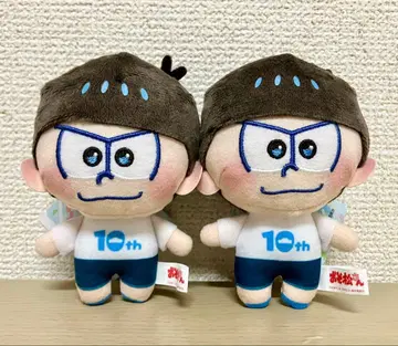 오소마츠 6쌍둥이 퓨레챠스 봉제 인형 카라 2개 마스코트