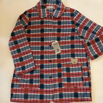 택 포함 새상품 와코루 로브 룸웨어 가운 겉옷 플리스