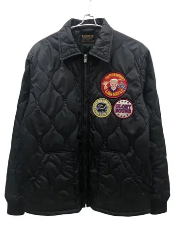 COOTIE 쿠티 와펜 퀼팅 자켓