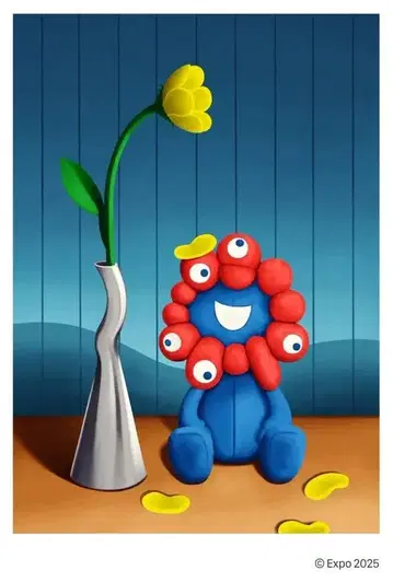 EXPO2025 A4 갤러리 YAGI HIROKI A2 사이즈 포스터