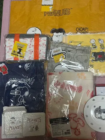 PEANUTS 스누피 아이템 세트
