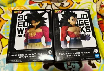 드래곤볼 GT THE 출진 초사이어인 4 손오공 & 베지터 2체 세트