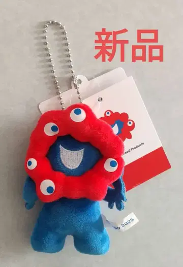 미야쿠미야쿠 봉제 인형 키링 새상품 빨간색만