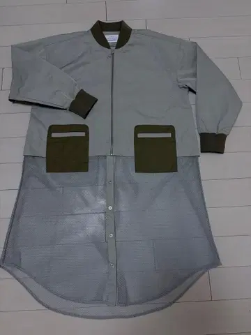 LADY LUCK LUCA 메쉬 트렌치코트