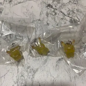 포켓피스 메지루시 액세서리 피카츄 3개 세트