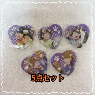 닌타마 란타로 난자 하트 캔뱃지 쿠쿠치 오비하마 타케야 하치야 후와