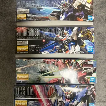 건담 SEED, SEED DESTINY MG 4체 세트