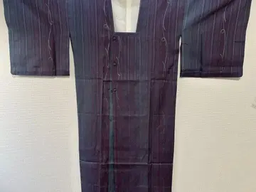 스트라이프 롱 코트 144