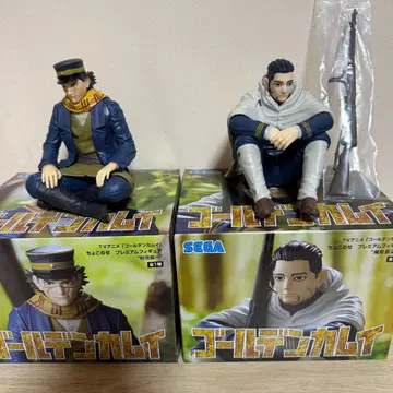 골든 카무이 쵸코노세 프리미엄 피규어 스기모토 오가타 세트