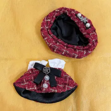 무속성 봉제 인형 의류 누이복 10cm