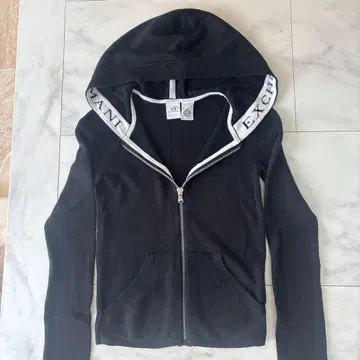 ARMANI EXCHANGE 니트 후드티 블랙 XS 사이즈 아르마니