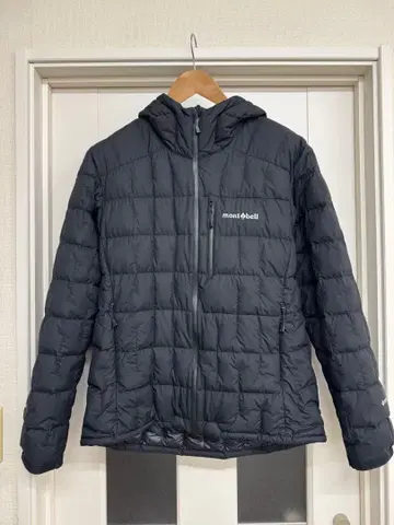 몽벨 이그니스 다운 후드티 블랙 사이즈 L 남성용