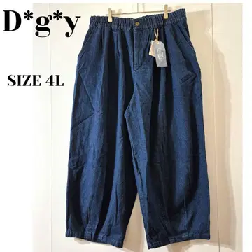 새상품 D*g*y 데님 벌룬 팬츠 SIZE 4L 빅 사이즈