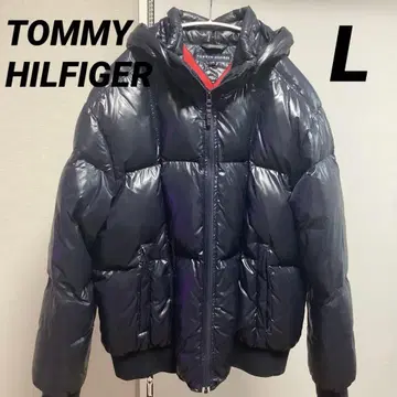 새상품급 TOMMY HILFIGER 네이비 다운 자켓 L