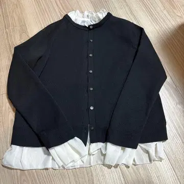 새상품급 UNITED ARROWS 4WAY 쉬폰 가디건