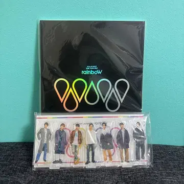 [ 새상품 ] rainboW 미니즈WEST. 아크릴 스탠드 팜플렛 세트