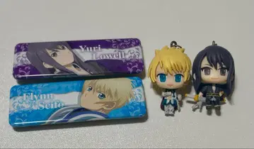 테일즈 오브 베스페리아 유리 프렌 캔뱃지 미니 피규어 세트