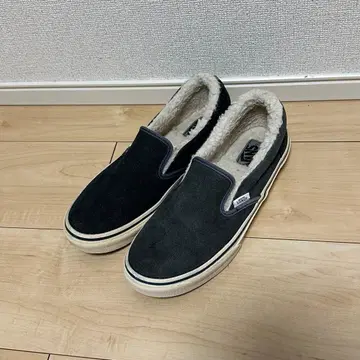 Vans 퍼 슬립온 블랙