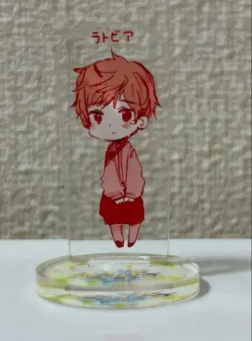 헤타리아 아크릴 mini 피규어 라트비아