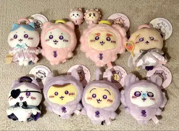 치이카와 천사와 악마 마스코트 타락천사 8개 + 소프트 비닐 피규어 2개