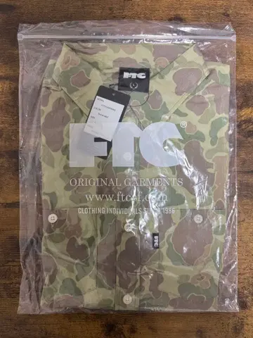 FTC 카모플라쥬 긴팔 셔츠