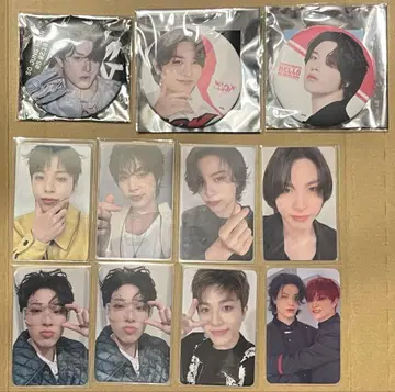 treasure 정환 트레이딩 카드 캔뱃지