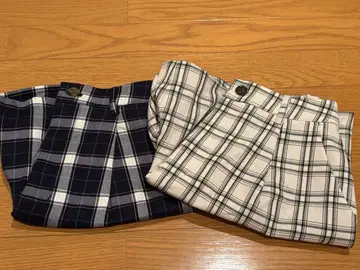 Honeys 체크 무늬 숏팬츠