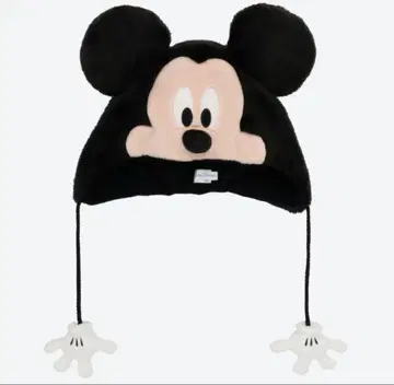미키마우스 플리스 모자