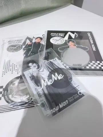SnowMan 2025 메구로 렌 굿즈 3