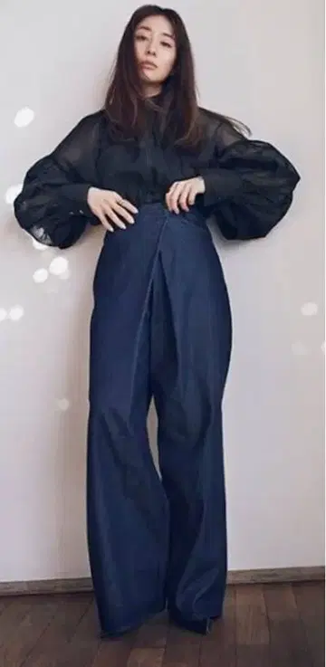 CLANE x 다나카 미나미 콜라보 데님 팬츠