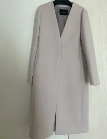 UNITED ARROWS 베이지 롱 코트