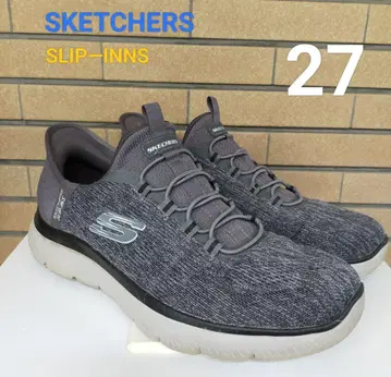 SKECHERS 슬립인스 그레이 27