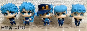 죠죠의 기묘한 모험 캡슐 피규어 컬렉션 아더 컬러 세트